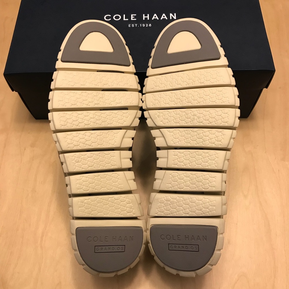 NEW Men’s Cole Haan ZEROGRAND Wing Tip Gray Shoes - Picture 8 of 8